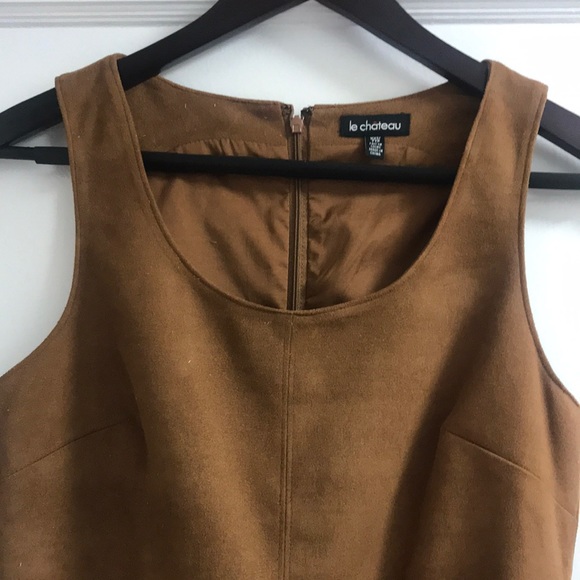 Le chateau suede dress - Picture 2 of 3